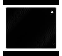Corsair MM Verre Tapis De Souris Gaming Précision Grand Format - Noir | 500mm x 400mm, Base Antidérapante Polyuréthane, Bords Arrondis Sculptés CNC, Insonorisant, Traitement Mat Pour la Précision