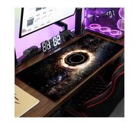 Tapis de Souris Cosmique à Trou Noir, 900x400MM, Grand Ordinateur de Bureau, PC, XXL, for Ordinateur Portable, Tablette, Clavier de Jeu, Accessoires de Bureau(Mouse Pad 1,350X600X2mm)