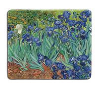 Tapis de souris créatif en caoutchouc. Irises 1889