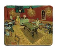 Tapis de souris créatif en caoutchouc. The Night Cafe