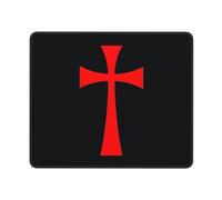 Tapis De Souris Cross Knights Templar Accessoires De Jeu Résistant Aux Eclaboussures Mouse Pad Imperméable sous-Main pour Jeu Ordinateur Bureau M