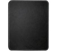 Tapis de souris dans un design en cuir, noir
