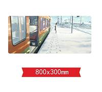 Tapis De Souris De 5 Centimètres par Seconde, 800 X 300 X 3 Mm, Base en Caoutchouc Antidérapante, Compatible avec Les Souris Laser Et Optiques,