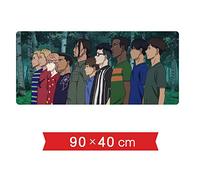 Tapis De Souris De 900X400Mm Soufflant dans Le Vent Fort, Tapis De Souris De Jeu Rapide Et Précis avec Une Base De 3Mm D'Épaisseur, pour Ordinateurs Portables, Pc, E