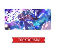Tapis De Souris De Beauté 900X400Mm Superbe De Bande Dessinée, Tapis De Souris De Jeu De Précision avec La Précision Et La Vitesse Rapides avec La Base Épaisse De 3Mm, pour Les C