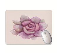 Tapis de Souris de Bureau en Pot de Dessin animé Mignon Cactus plante-24 * 20cm_10