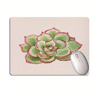 Tapis de souris de bureau en pot de dessin animé mignon cactus plante-24 * 20cm_14