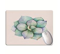 Tapis de souris de bureau en pot de dessin animé mignon de plante cactus-30 * 25cm_5