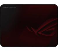 Tapis de souris de gaming Asus ROG Scabbard II Medium anti-dérapant, protégé contre la poussière, étanche (IPX7) noir, rouge