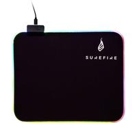 Tapis de souris de gaming Surefire Gaming Silent Flight RGB-320 éclairé noir