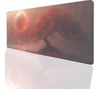 Tapis de Souris de Jeu, 1000x500x3mm XXL Tapis Souris Gaming Grand, Antidérapant Étanche, Extended Long Clavier Mouse Pad, Accessoire Bureau, pour Gamer, Ordinateur, PC Arbre PjY13926 N-U