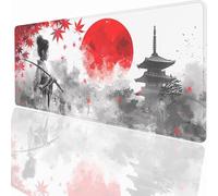 Tapis de Souris de Jeu, 1000x500x3mm XXL Tapis Souris Gaming Grand, Antidérapant Étanche, Extended Long Clavier Mouse Pad, Accessoire Bureau, pour Gamer, Ordinateur, PC Guerrier PjY4614 B-D