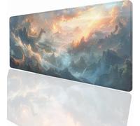 Tapis de Souris de Jeu, 1200x600x3mm XXL Tapis Souris Gaming Grand, Antidérapant Étanche, Extended Long Clavier Mouse Pad, Accessoire Bureau, pour Gamer, Ordinateur, PC Dragon PjY12332 N-U