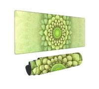 Tapis de Souris de Jeu, 600 x 300 mm XXL Tapis Souris Gaming Grand, Antidérapant Étanche, iExtended Long Clavier Mouse Pad XXL, Accessoire Bureau, pour Gamer, Ordinateur, PC (Manchaero) i-525