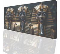 Tapis de Souris de Jeu, 700x300x3mm XXL Tapis Souris Gaming Grand, Antidérapant Étanche, Extended Long Clavier Mouse Pad, Accessoire Bureau, pour Gamer, Ordinateur, PC Pharaon PjY12072 N-U