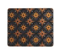 Tapis de souris de jeu antidérapant - Motif étincelles volantes - Tapis de souris de bureau - Convient pour l'étude et les jeux vidéo - 21,1 x 26,2 cm