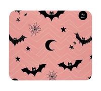 Tapis De Souris De Jeu Arrière-Plans en Zigzag De Chauves-Souris d'halloween Antidérapante Tapis De Souris D'Ordinateur Résistant À Usure Souris De Gaming pour Jeux Pc Professionnels 25X30Cm