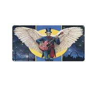 Tapis de Souris de Jeu Art Skull 30x60cm sous Main avec Bords Cousus antidérapant imperméable Durable pour la Maison Le Bureau et Les Jeux