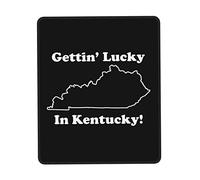 Tapis De Souris De Jeu Avoir De La Chance dans Le Kentucky Bureau Tapis Souris Résistant À Usure Tapis De Souris D'Ordinateur, pour Ordinateur Portable, Ordinateur, 25x30cm