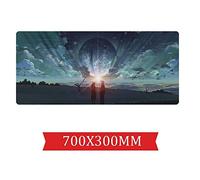 Tapis De Souris De Jeu De Vitesse 5 Centimètres par Seconde |Tapis De Souris XXL | 700 X 300Mm Grand Format |Base De 2Mm D'Épaisseur | Précision Et Vitesse Parfaites, E