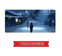 Tapis De Souris De Jeu De Vitesse 5 Centimètres par Seconde |Tapis De Souris XXL | 700 X 300Mm Grand Format |Base De 2Mm D'Épaisseur | Précision Et Vitesse Parfaites, J