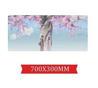 Tapis De Souris De Jeu De Vitesse 5 Centimètres par Seconde |Tapis De Souris XXL | 700 X 300Mm Grand Format |Base De 2Mm D'Épaisseur | Une Précision Et Une Vitesse Parfaites, Je