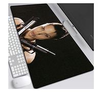 Tapis De Souris De Jeu De Vitesse Angelina Jolie | Tapis De Souris XXL | 800 X 300Mm Grand Format |Base De 3 Mm D'Épaisseur | Précision Et Vitesse Parfaites, N