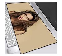 Tapis De Souris De Jeu De Vitesse Angelina Jolie | Tapis De Souris XXL | 800 X 300Mm Grand Format |Base De 3 Mm D'Épaisseur | Précision Et Vitesse Parfaites, Q