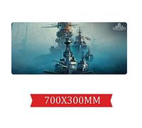 Tapis De Souris De Jeu De Vitesse De La Guerre des Avions | Tapis De Souris XXL | 700 X300Mm Grand Format |Base De 3 Mm D'Épaisseur | Précision Et Vitesseparfaites , B
