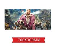 Tapis De Souris De Jeu De Vitesse Farcry5 |Tapis De Souris XXL | 700 X 300Mm Grand Format |Base De 3 Mm D'Épaisseur | Précision Et Vitesse Parfaites, F