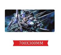 Tapis De Souris De Jeu De Vitesse Gundam De Guerrier De Garçon |Tapis De Souris XXL | 700 X 300Mm Grand Format |Base De 2Mm D'Épaisseur | Précision Et Vitesse Parfaites, N