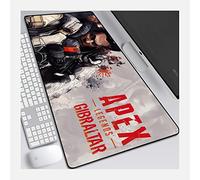 Tapis De Souris De Jeu De Vitesse Rapide Apex Legends |Tapis De Souris XXL | 900 X 400Mm Grand Format |Base De 3 Mm D'Épaisseur | Précision Et Vitesse Parfaites, C