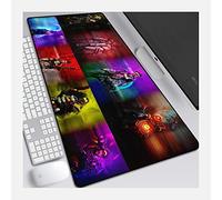 Tapis De Souris De Jeu De Vitesse Rapide Apex Legends |Tapis De Souris XXL | 900 X 400Mm Grand Format |Base De 3 Mm D'Épaisseur | Précision Et Vitesse Parfaites, M