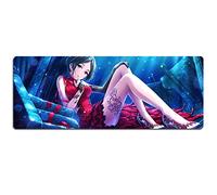 Tapis De Souris De Jeu De Vitesse Rapide De Cendrillon D'Idol |Tapis De Souris XXL | 800 X 300Mm Grand Format |Base De 2Mm D'Épaisseur | Précision Et Vitesse Parfaites, S