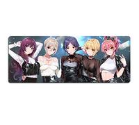 Tapis De Souris De Jeu De Vitesse Rapide De Cendrillon D'Idol |Tapis De Souris XXL | 900 X 400Mm Grand Format |Base De 3 Mm D'Épaisseur | Une Précision Et Une Vitesseparfaites , D