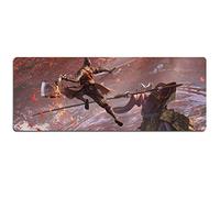 Tapis De Souris De Jeu De Vitesse Rapide Guerrier |Tapis De Souris XXL | 900 X 400Mm Grand Format |Base De 3 Mm D'Épaisseur | Une Précision Et Une Vitesseparfaites , D