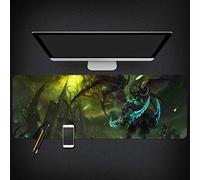 Tapis De Souris De Jeu De Vitesse Warcraft |Tapis De Souris XXL | 900 X 400Mm Grand Format |Base De 3 Mm D'Épaisseur | Précision Et Vitesse Parfaites, R