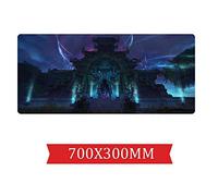 Tapis De Souris De Jeu De Vitesse World of Warcraft |Tapis De Souris XXL | 700 X 300Mm Grand Format |Base De 3 Mm D'Épaisseur | Précision Et Vitesseparfaites , E