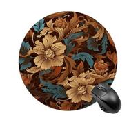 Tapis De Souris De Jeu Ensemble De Fleurs Ornées Mouse Pad