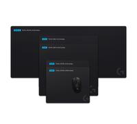 Logitech Tapis souris G640 - grand tissu, antidérapant, optimisé capteurs, 460×400×3 mm