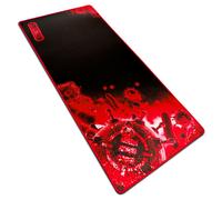 Tapis de souris de jeu grand format ENHANCE - Tapis de souris XL (80 x 35 cm) avec coutures anti-effilochage pour l'eSport professionnel, surface