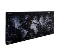 Hosimoln Tapis de Souris de Jeu, Grand Tapis de Souris Taille 80x30CM épaisseur 3MM, Tapis de Souris d'ordinateur antidérapant et étanche avec Bords Cousus pour jeux/bureau/maison-80x30 Map002