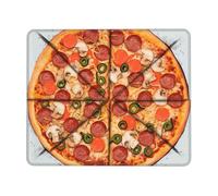 Tapis De Souris De Jeu I Love La Pizza 25X30Cm Douce Tapis De Souris Gaming Bords Cousus Mouse Pad pour Bureau Gamer