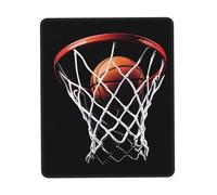 Tapis de souris de jeu imperméable avec base en caoutchouc antidérapant, tapis de souris de basket-ball, tapis de souris pour ordinateur portable, tapis de bureau lavable pour bureau, maison, 25 x 30