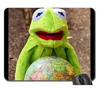 Tapis De Souris De Jeu, Kermit Le Monde des Sentiments Heureux Drôle Mouse Pad Antidérapante Gamer Mouse Pad Confort sous Main Bureau pour Ordinateur Jeux Souris 25X30Cm