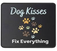 Tapis de Souris de Jeu Les Bisous de Chien arrangent Tout Tapis de Souris