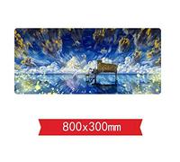 Tapis De Souris De Jeu Lie in April - Dimension 800 X 300 X 3 Mm - Base en Caoutchouc Antidérapante - Tissage Texturé Traité Spécial Et Bord Cousu, K