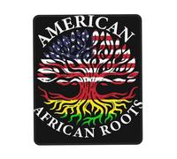 Tapis De Souris De Jeu, Mois De L'Histoire des Noirs l'arbre De Vie Afro-Américain Mouse Pad Durable Tapis Souris Moderne Tapis De Gaming pour Joueurs Professionnels Souris 25X30Cm