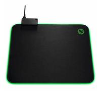 Tapis de Souris de Jeu Pavilion 400 350 x 280 mm avec peripherique USB Eclairage LED, Fin, Durable, Base Caoutchouc 5JH72AA#ABB