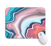 Tapis De Souris De Jeu Peinture Liquide Abstraite Marbrée Effet Marbré Agate Macro Tapis De Souris Antidérapant Doux Bureau Tapis Souris, pour Ordinateur Portable, Ordinateur, 25 x 30cm